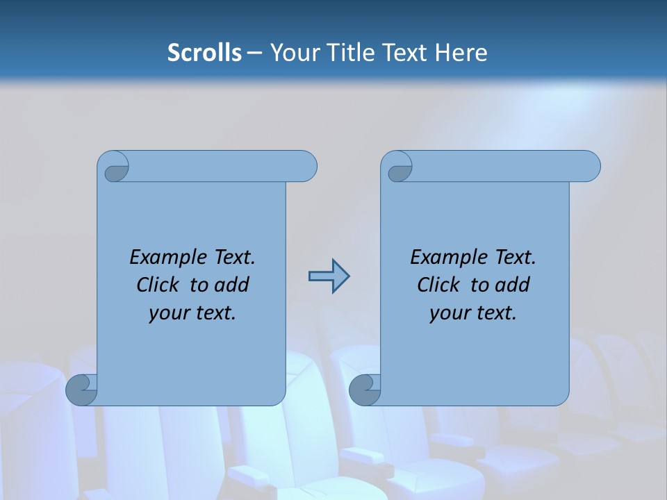 Radiance Picked Auditorium PowerPoint Template