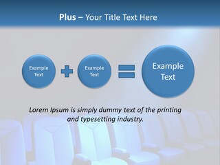 Radiance Picked Auditorium PowerPoint Template