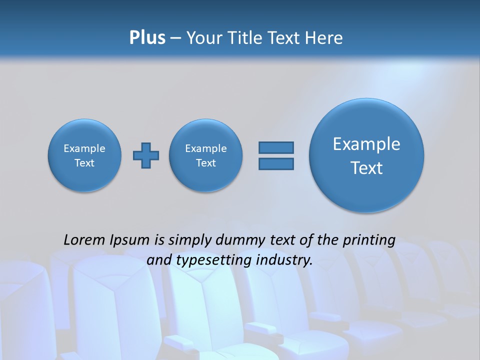Radiance Picked Auditorium PowerPoint Template
