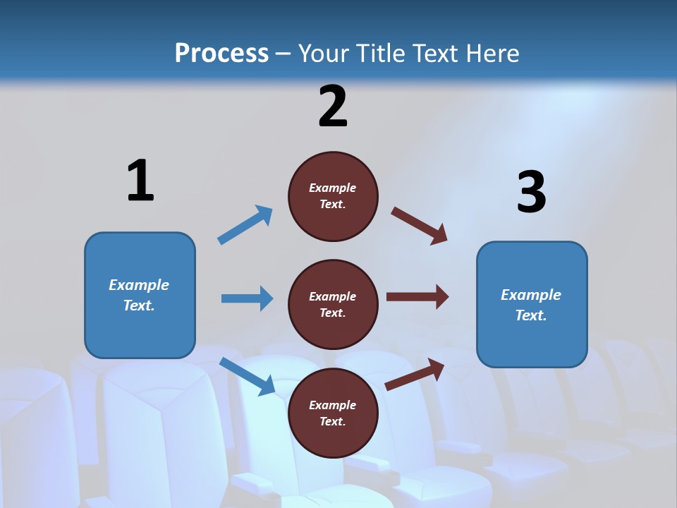 Radiance Picked Auditorium PowerPoint Template