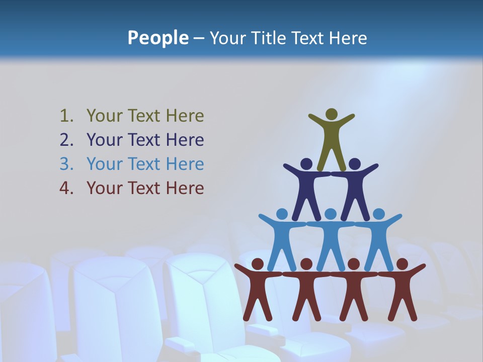 Radiance Picked Auditorium PowerPoint Template