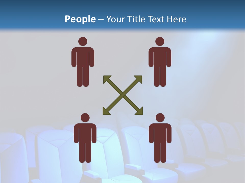 Radiance Picked Auditorium PowerPoint Template