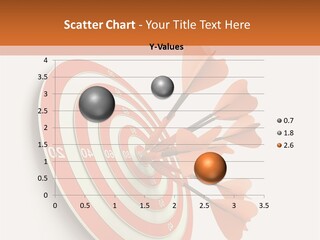 Dart Orange Successful PowerPoint Template