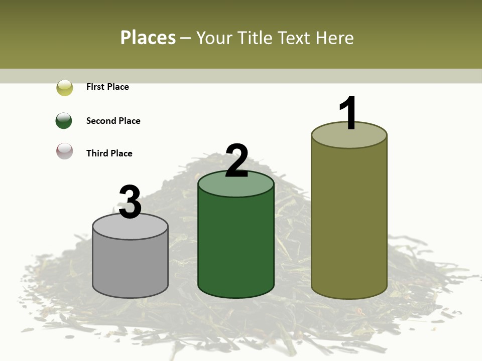 Asian Herbal Medicine Dried Plant PowerPoint Template