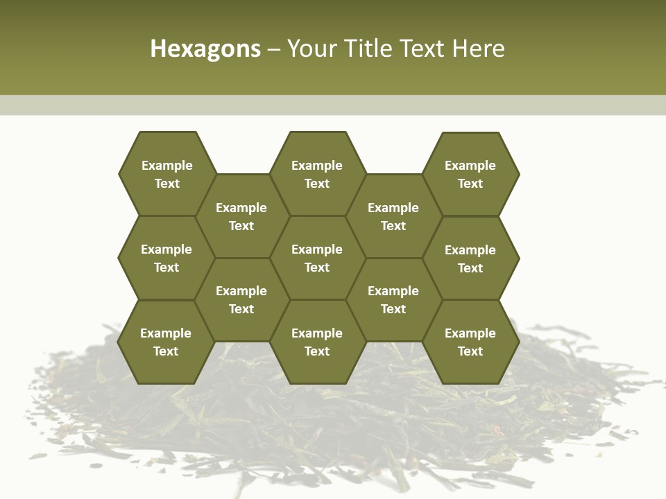 Asian Herbal Medicine Dried Plant PowerPoint Template