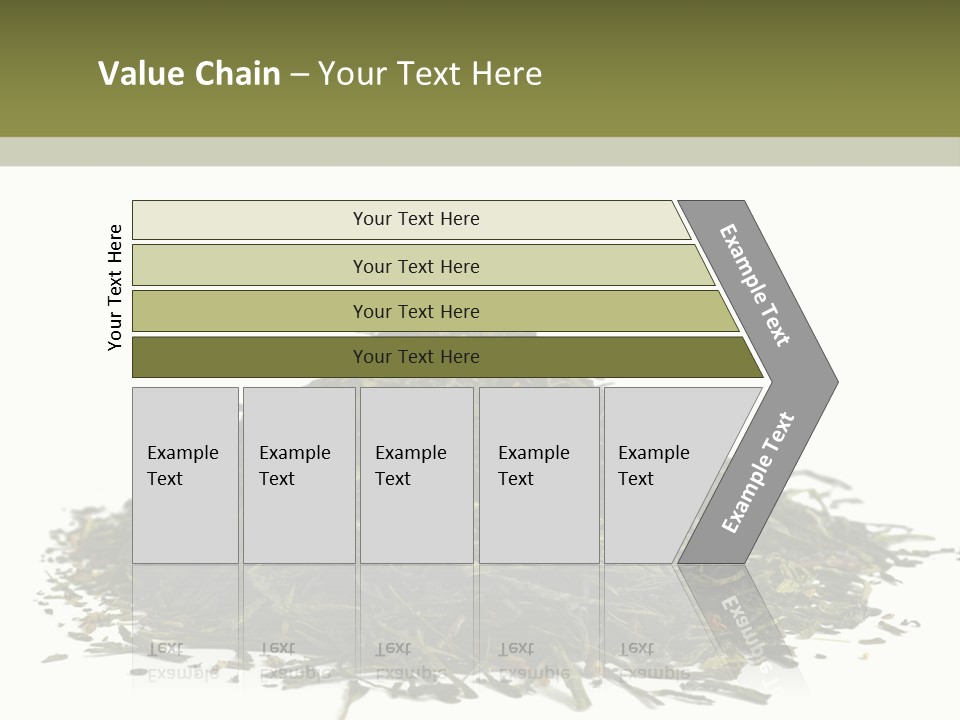 Asian Herbal Medicine Dried Plant PowerPoint Template