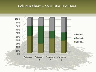 Asian Herbal Medicine Dried Plant PowerPoint Template