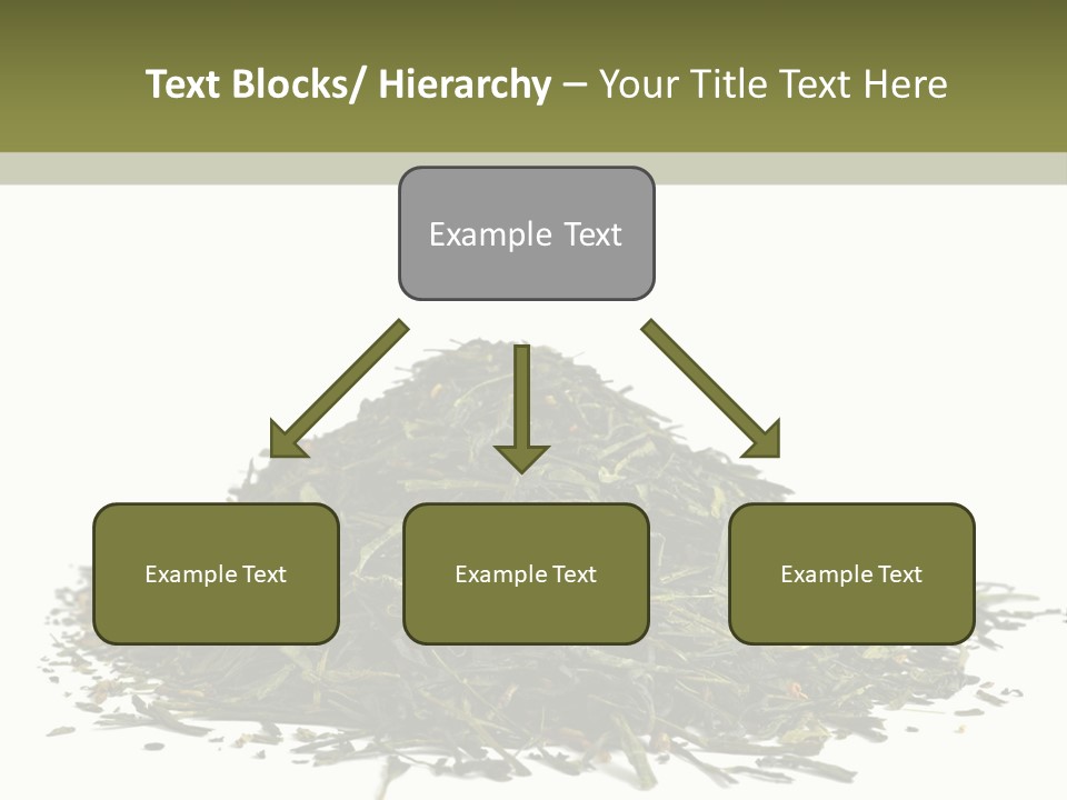 Asian Herbal Medicine Dried Plant PowerPoint Template