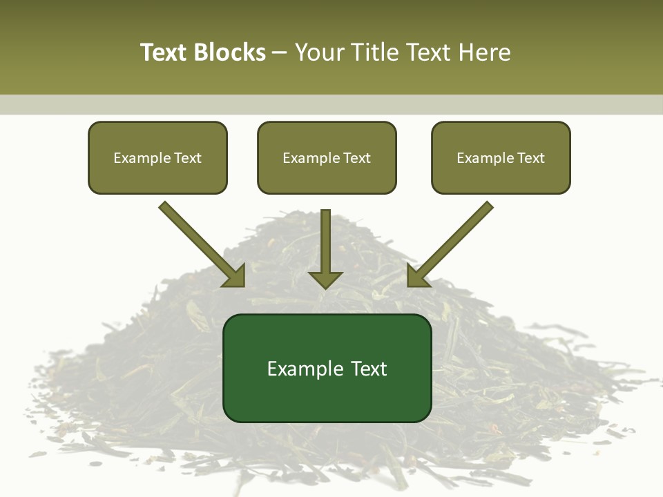 Asian Herbal Medicine Dried Plant PowerPoint Template