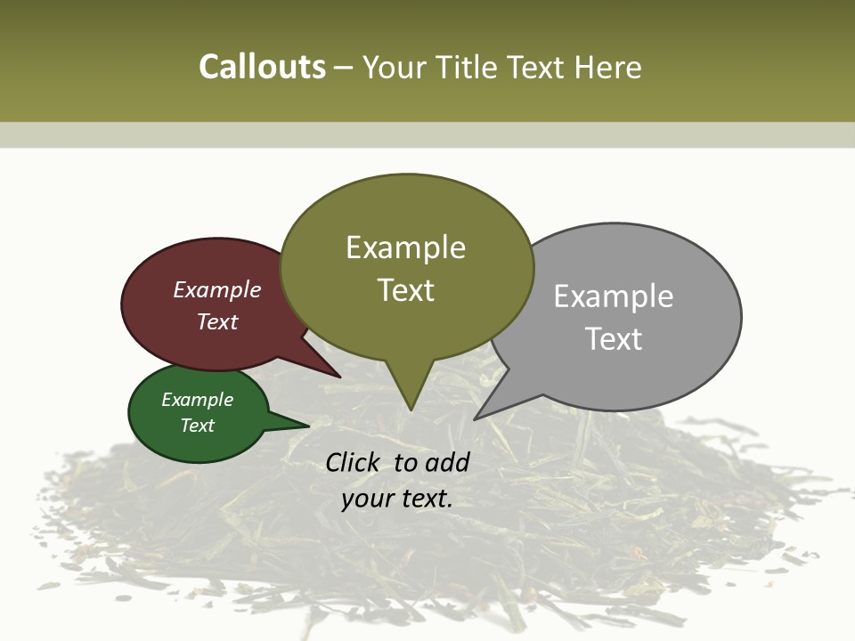 Asian Herbal Medicine Dried Plant PowerPoint Template