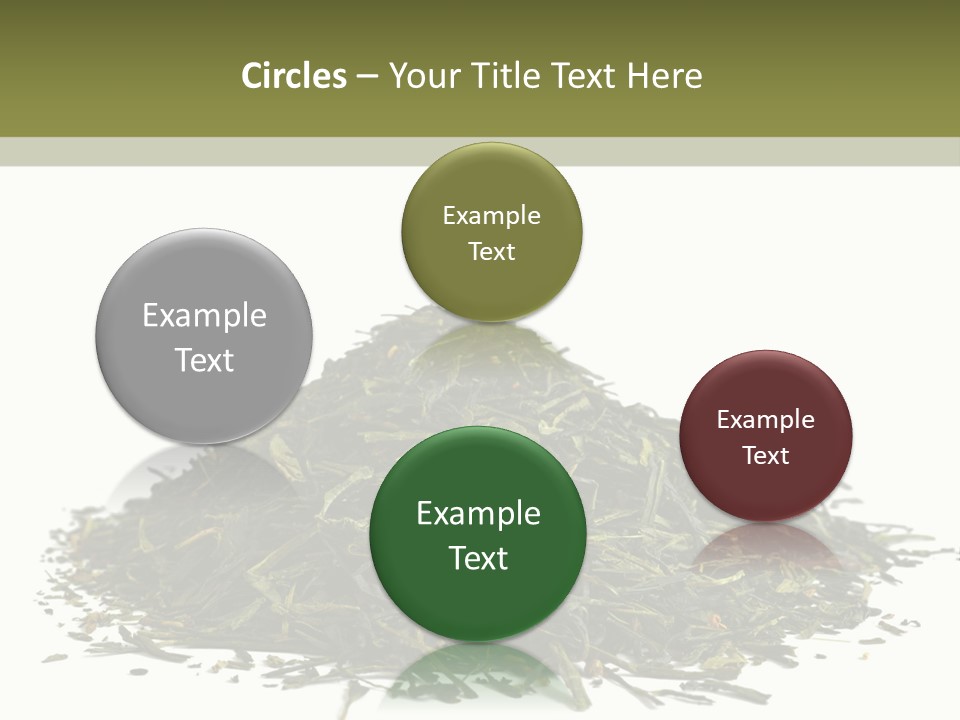 Asian Herbal Medicine Dried Plant PowerPoint Template