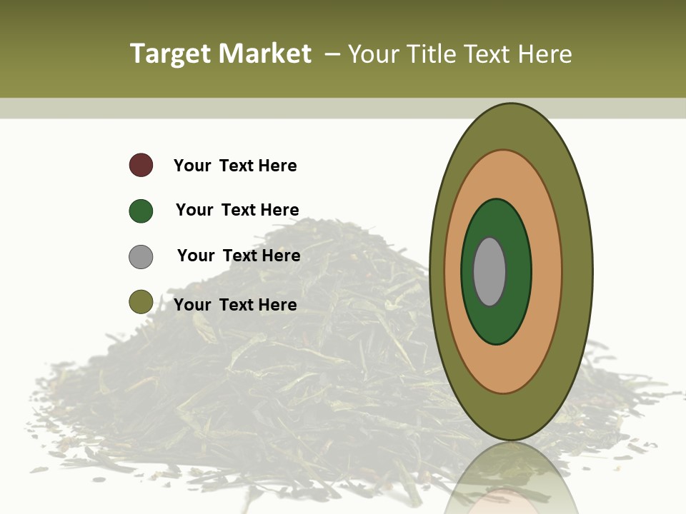 Asian Herbal Medicine Dried Plant PowerPoint Template