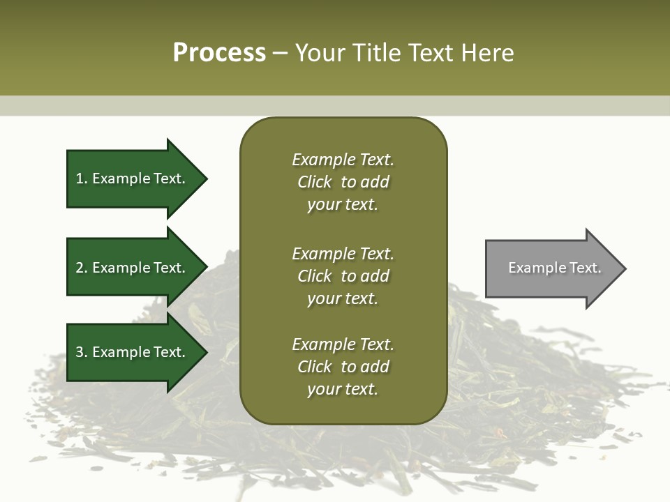 Asian Herbal Medicine Dried Plant PowerPoint Template