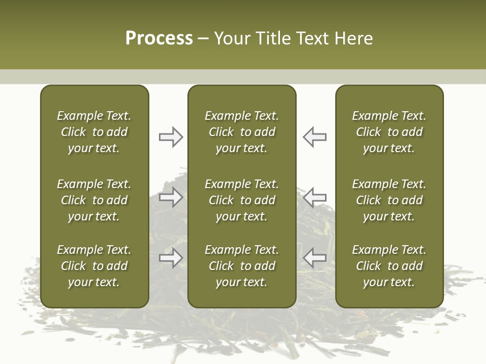 Asian Herbal Medicine Dried Plant PowerPoint Template