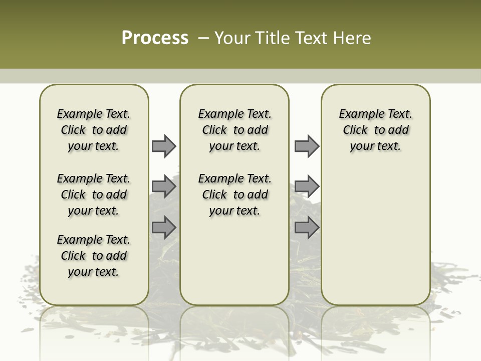 Asian Herbal Medicine Dried Plant PowerPoint Template