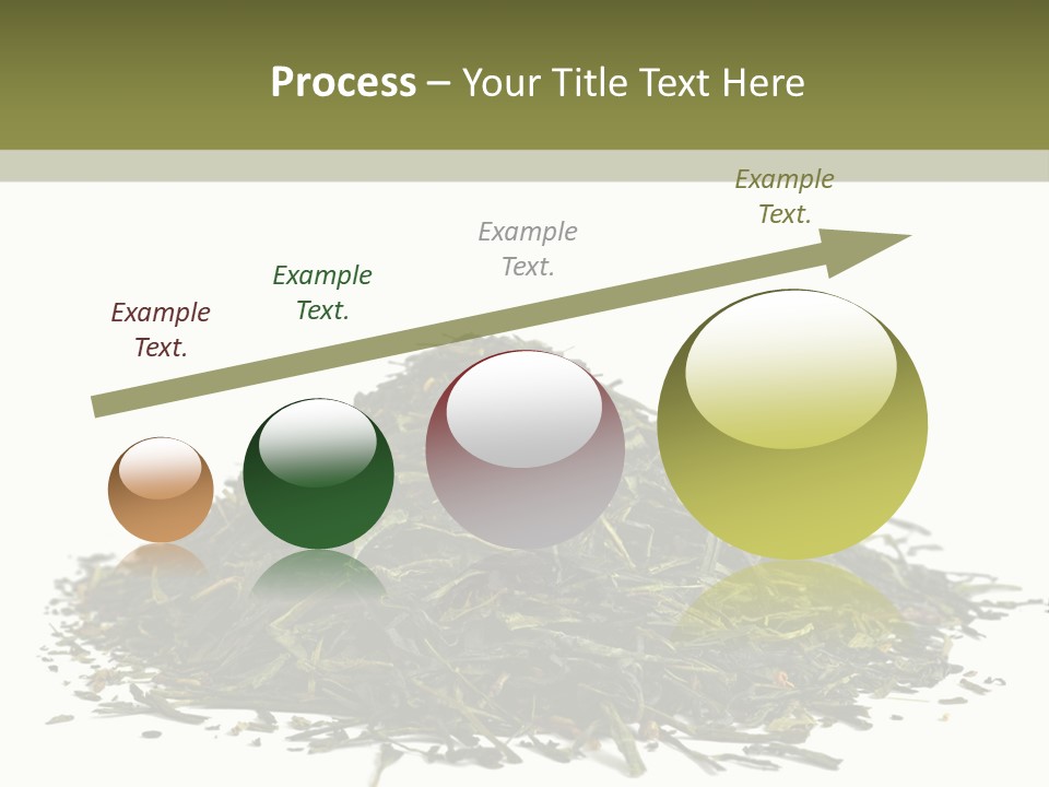 Asian Herbal Medicine Dried Plant PowerPoint Template