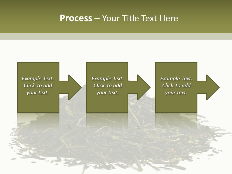 Asian Herbal Medicine Dried Plant PowerPoint Template