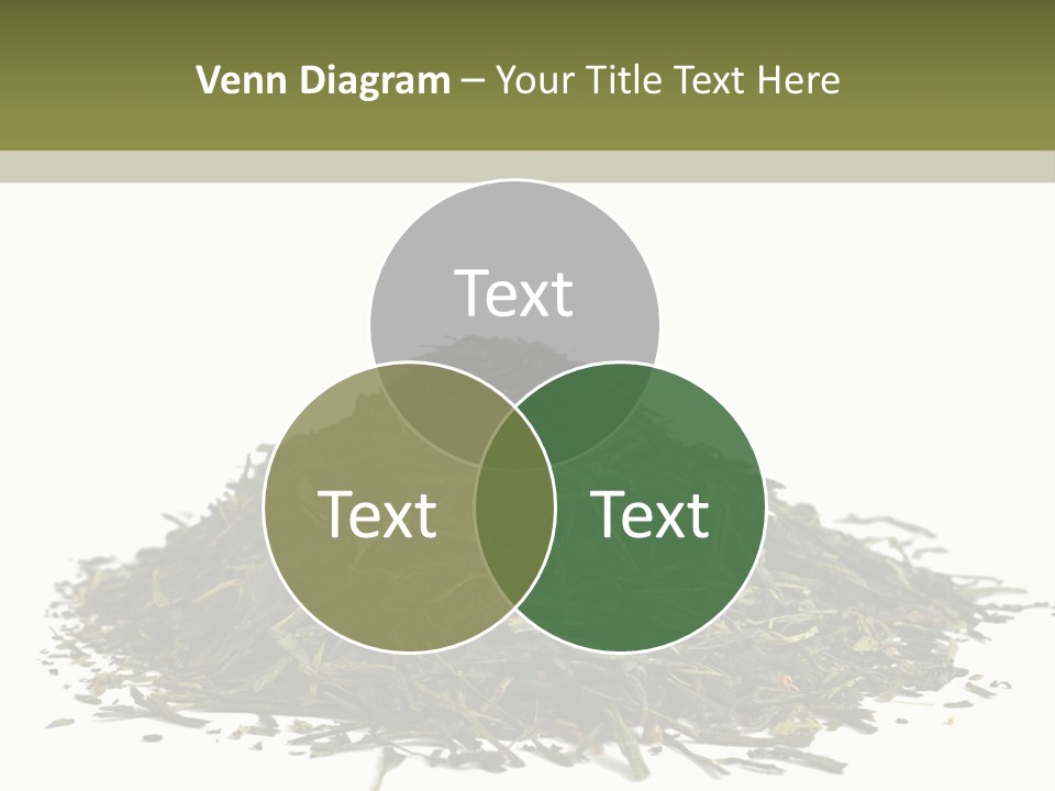 Asian Herbal Medicine Dried Plant PowerPoint Template