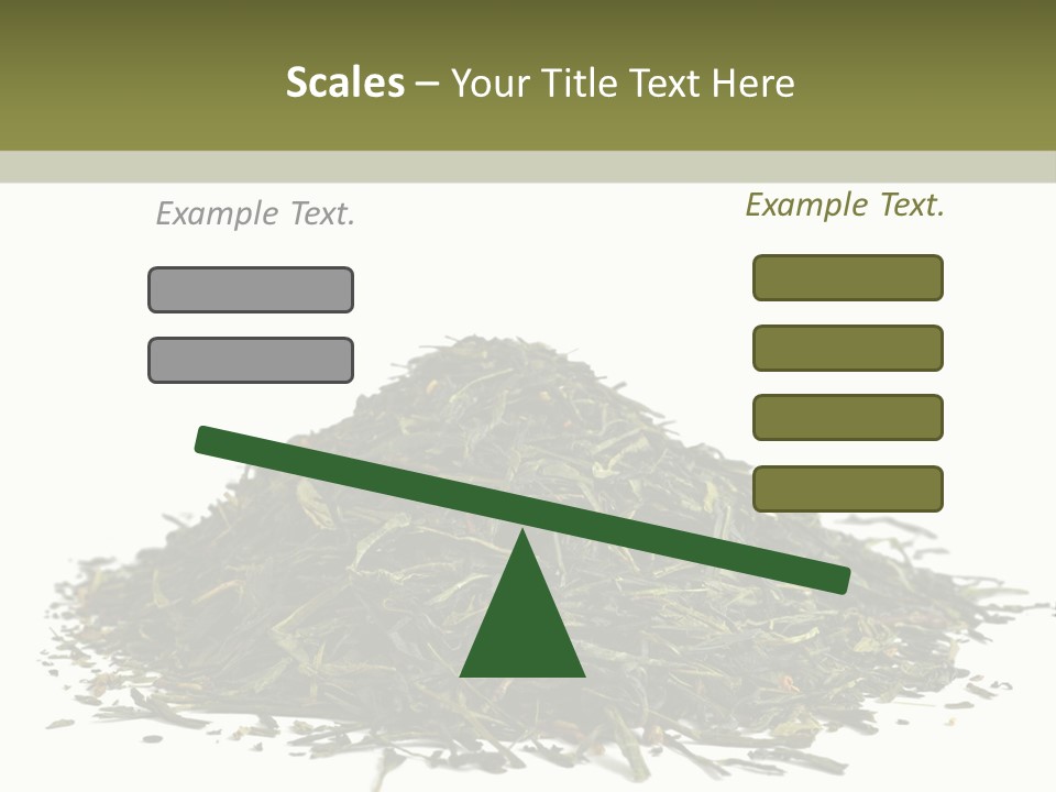 Asian Herbal Medicine Dried Plant PowerPoint Template