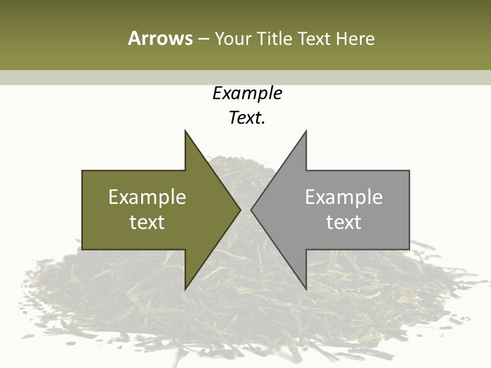 Asian Herbal Medicine Dried Plant PowerPoint Template