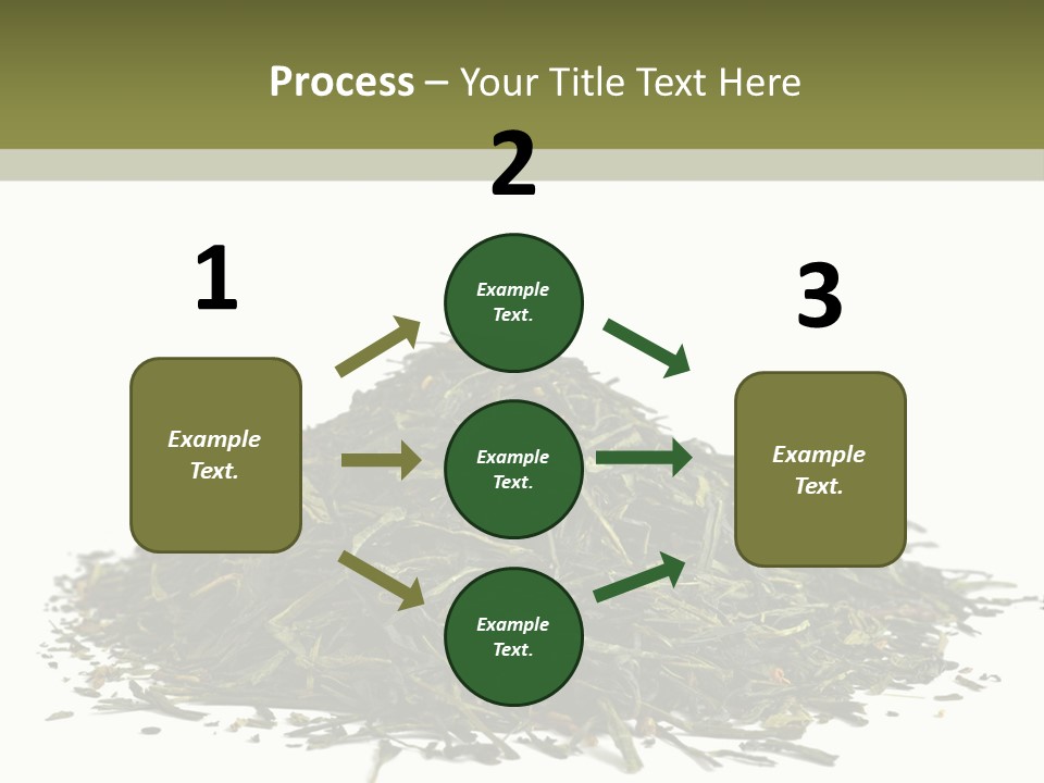 Asian Herbal Medicine Dried Plant PowerPoint Template