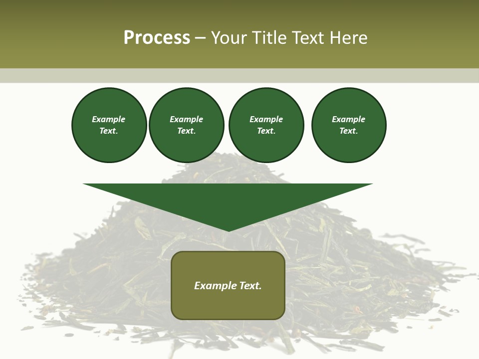 Asian Herbal Medicine Dried Plant PowerPoint Template