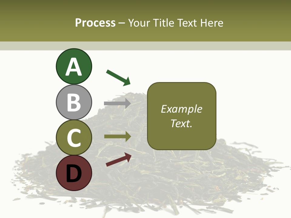 Asian Herbal Medicine Dried Plant PowerPoint Template