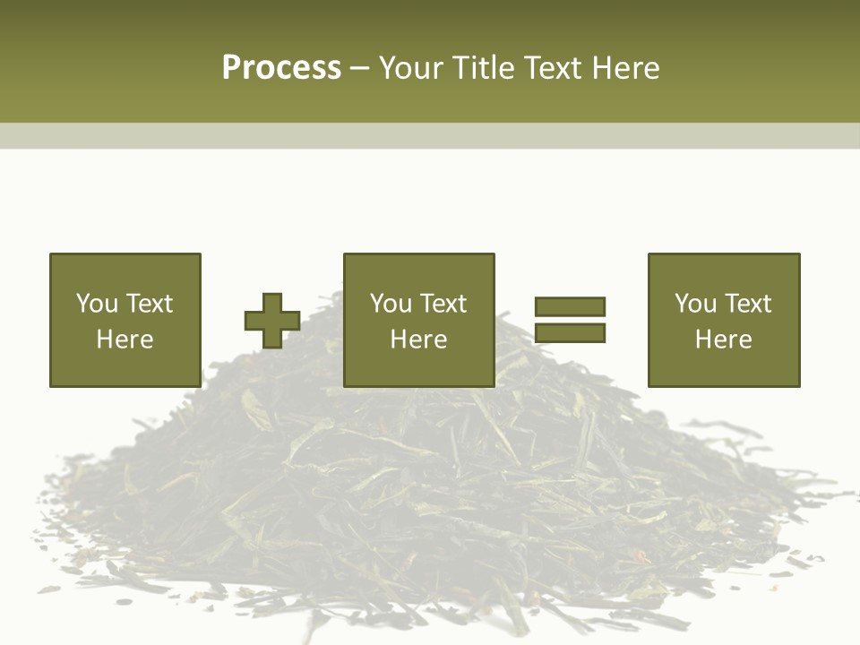 Asian Herbal Medicine Dried Plant PowerPoint Template