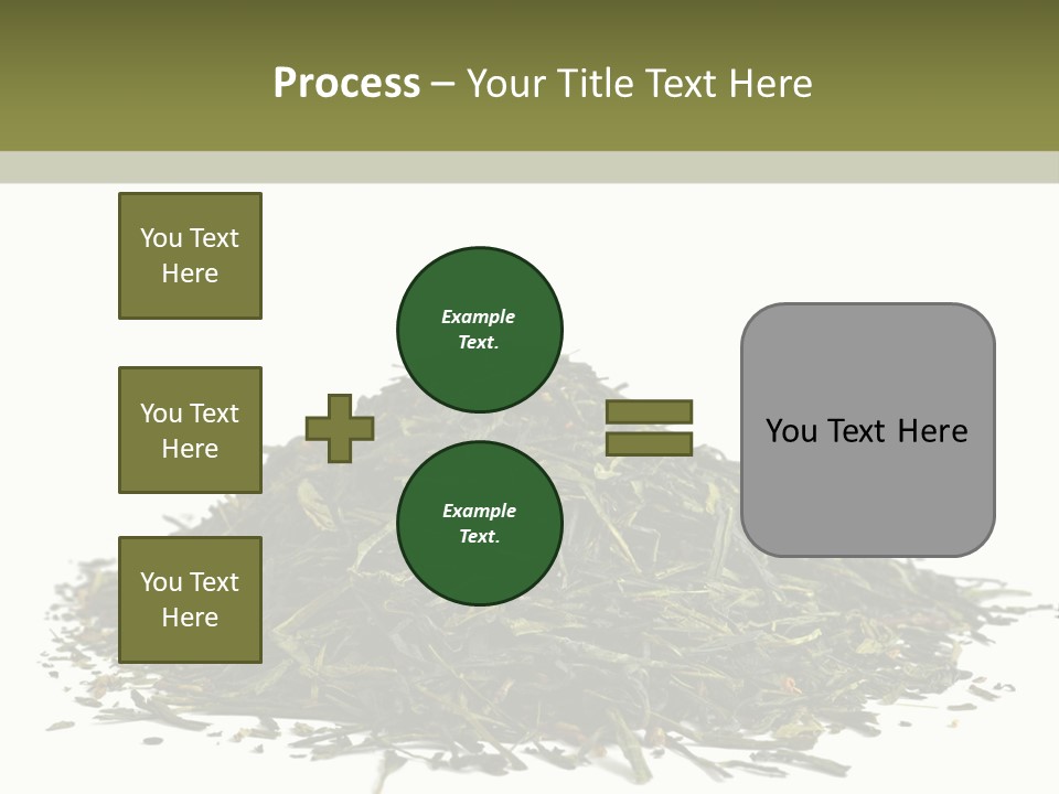 Asian Herbal Medicine Dried Plant PowerPoint Template