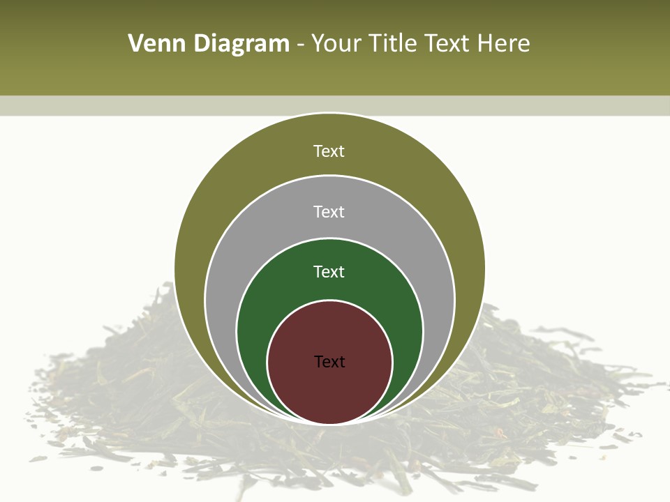 Asian Herbal Medicine Dried Plant PowerPoint Template