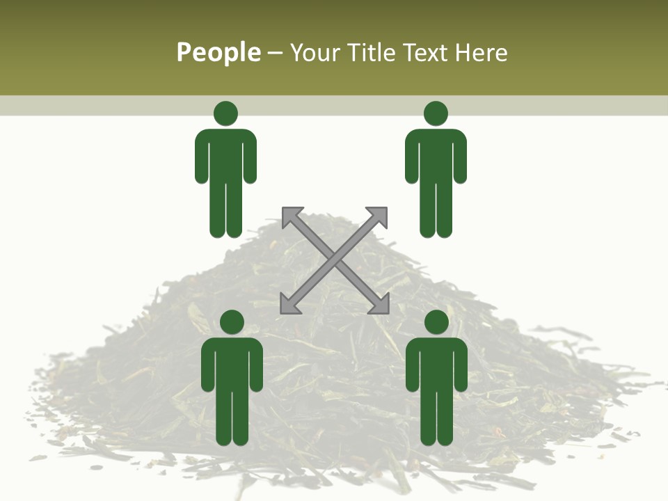 Asian Herbal Medicine Dried Plant PowerPoint Template