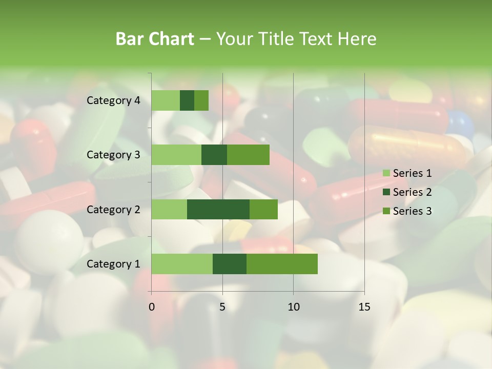Close Up Colorful Medicine PowerPoint Template