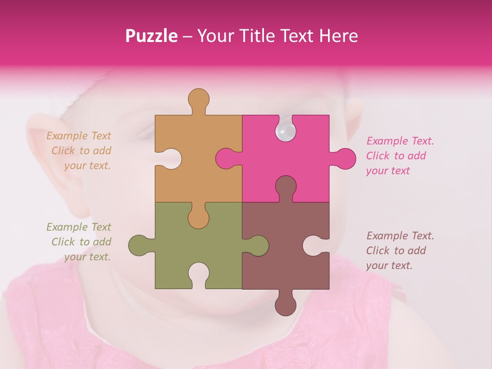 Adorable Cute Beauty PowerPoint Template