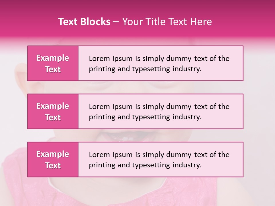 Adorable Cute Beauty PowerPoint Template