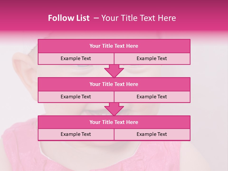 Adorable Cute Beauty PowerPoint Template