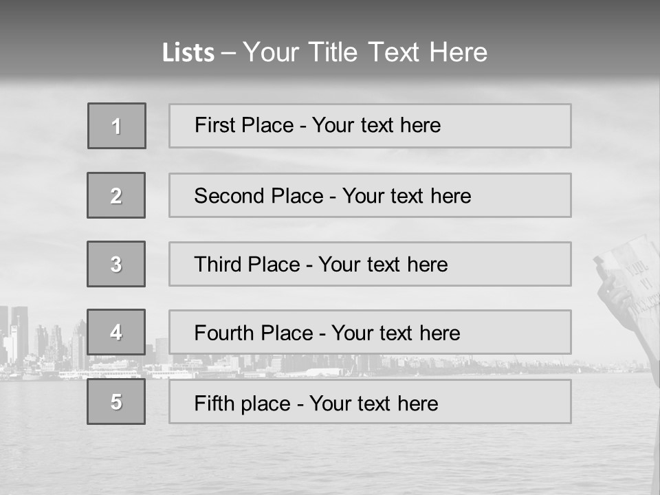 Freedom Panorama Scenic PowerPoint Template