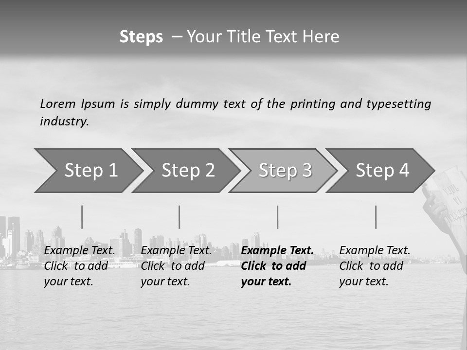 Freedom Panorama Scenic PowerPoint Template