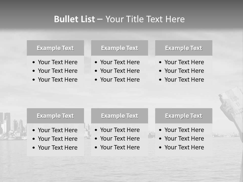 Freedom Panorama Scenic PowerPoint Template