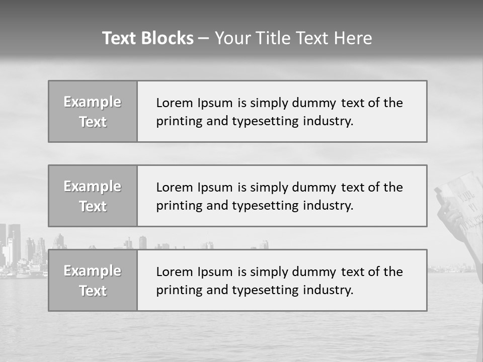 Freedom Panorama Scenic PowerPoint Template