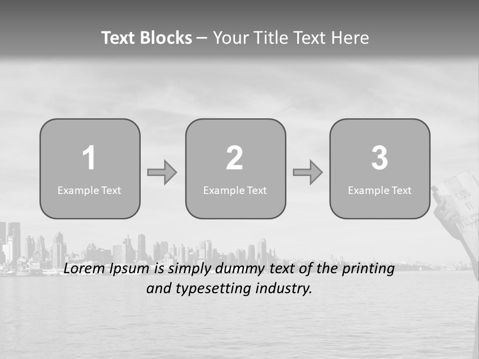 Freedom Panorama Scenic PowerPoint Template