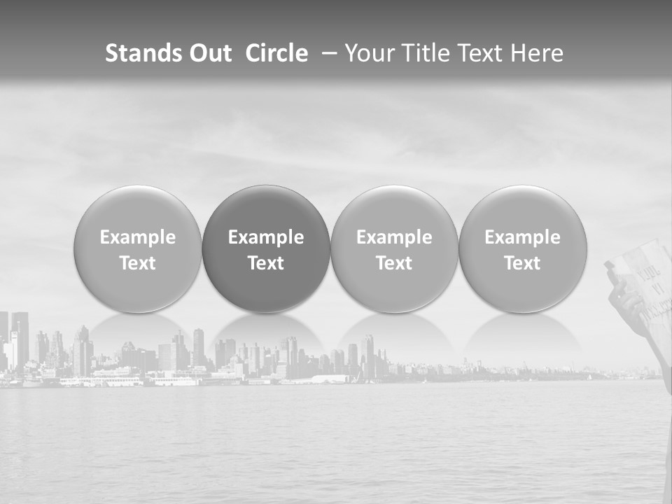 Freedom Panorama Scenic PowerPoint Template