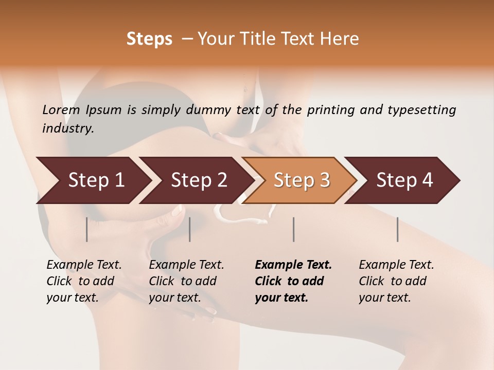 Applying Figure Healthy PowerPoint Template