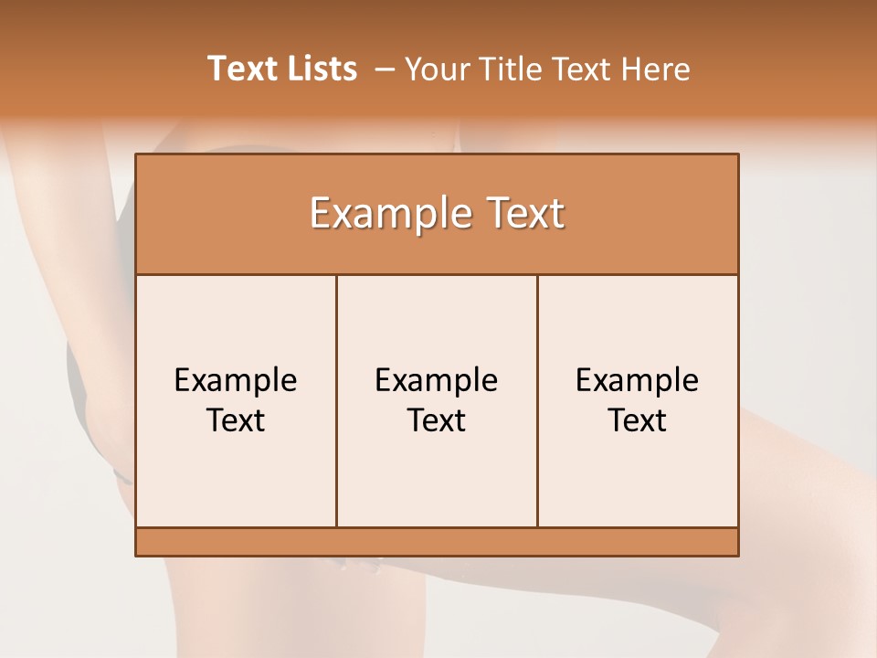 Applying Figure Healthy PowerPoint Template