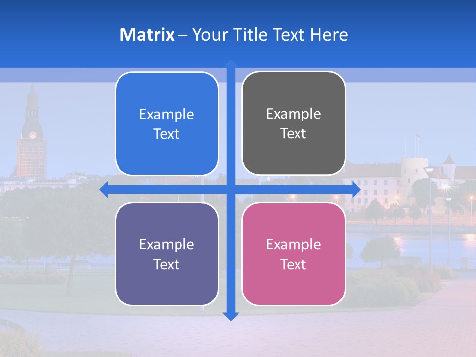 Citadel Castle Quay PowerPoint Template