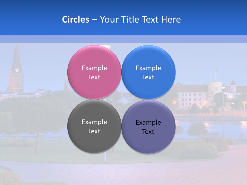 Citadel Castle Quay PowerPoint Template