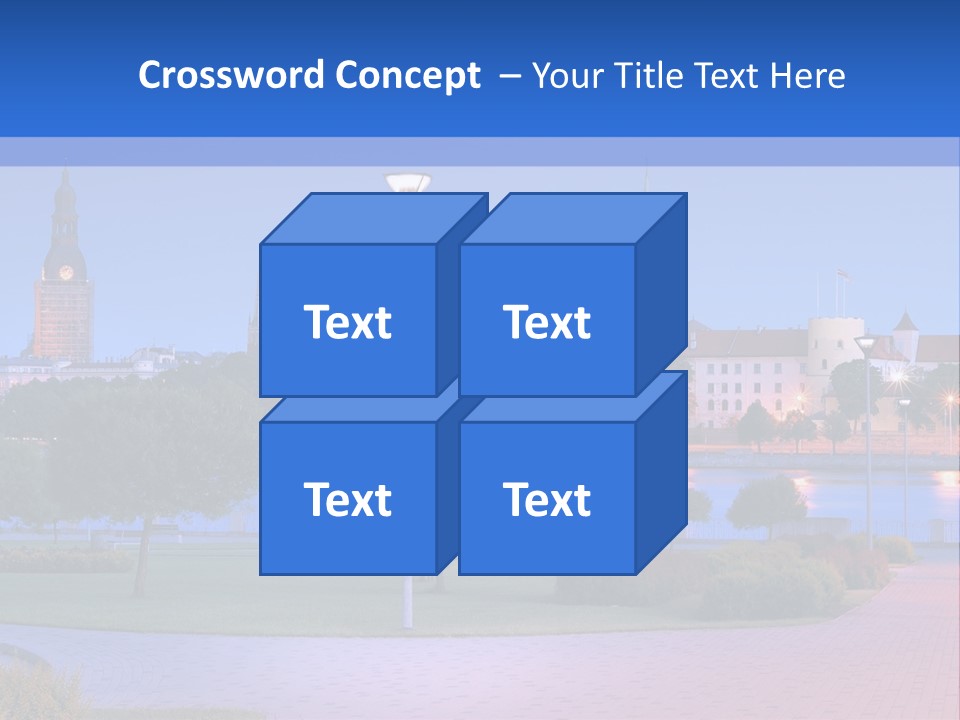 Citadel Castle Quay PowerPoint Template