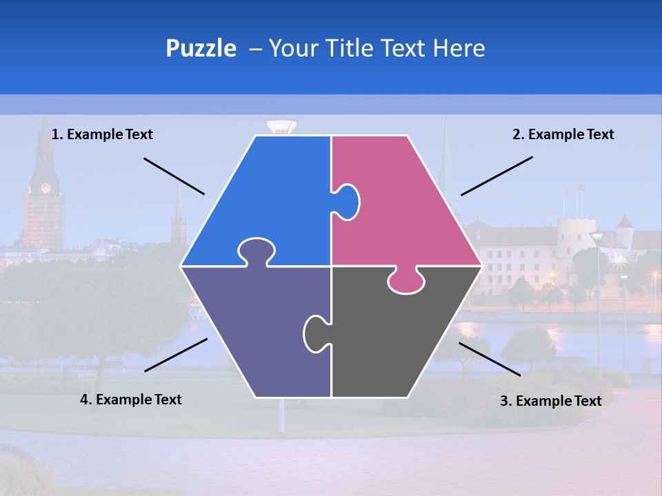 Citadel Castle Quay PowerPoint Template