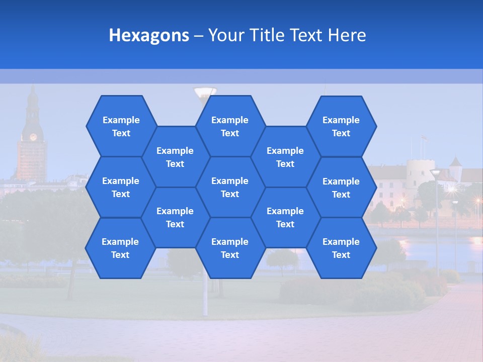 Citadel Castle Quay PowerPoint Template