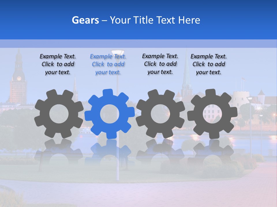 Citadel Castle Quay PowerPoint Template