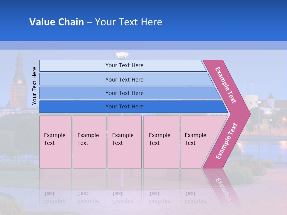 Citadel Castle Quay PowerPoint Template